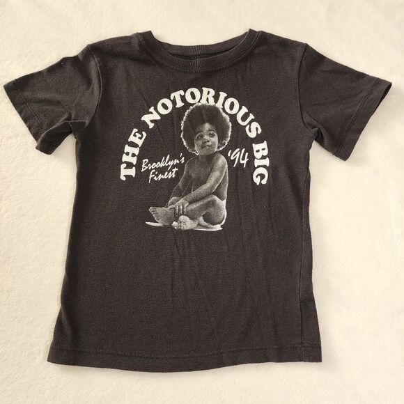 The Notorious B.I.G. Kids Graphic Tshirt Size 4t - Picture 1 of 3